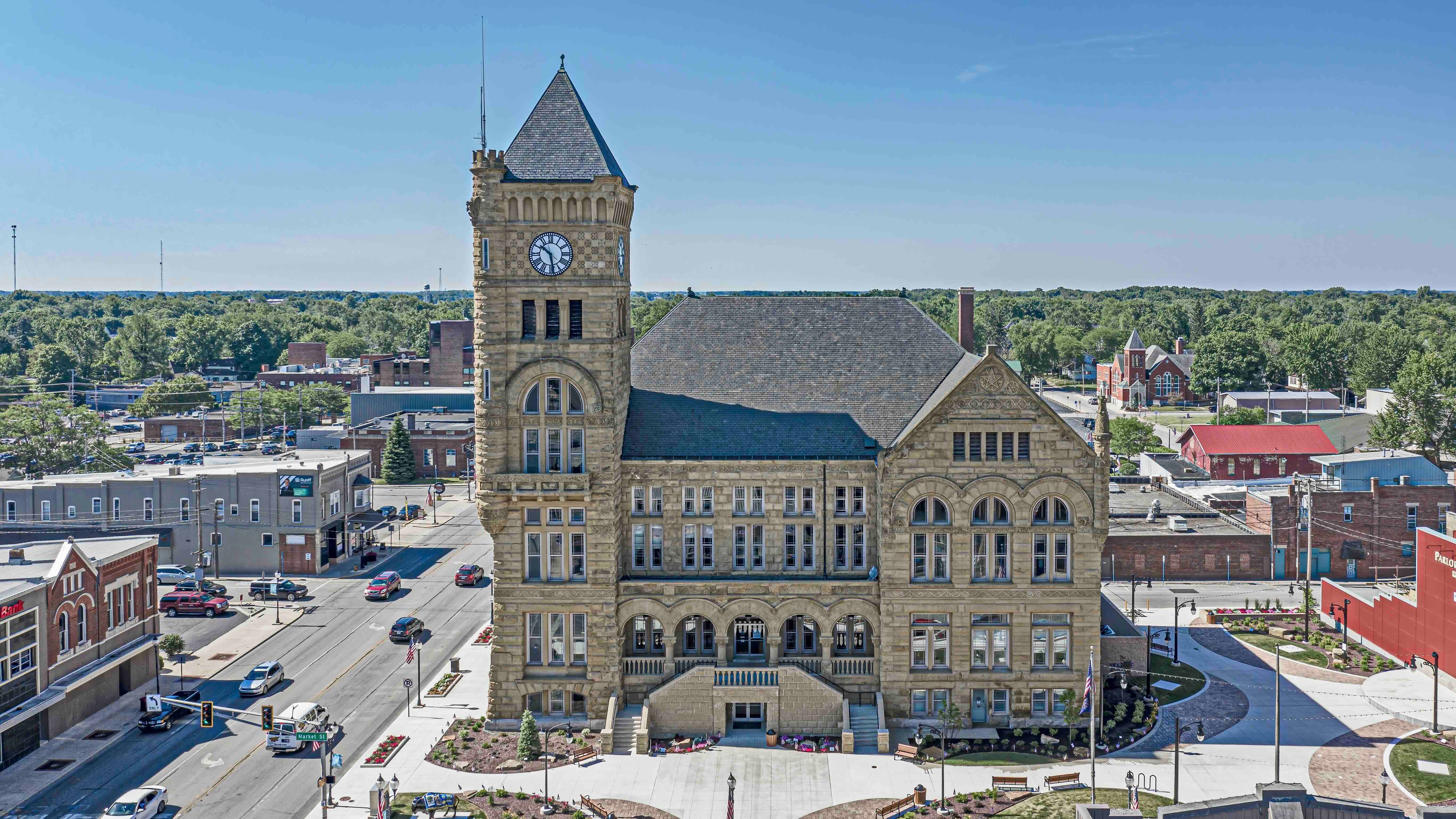 A photo of Bluffton, Indiana