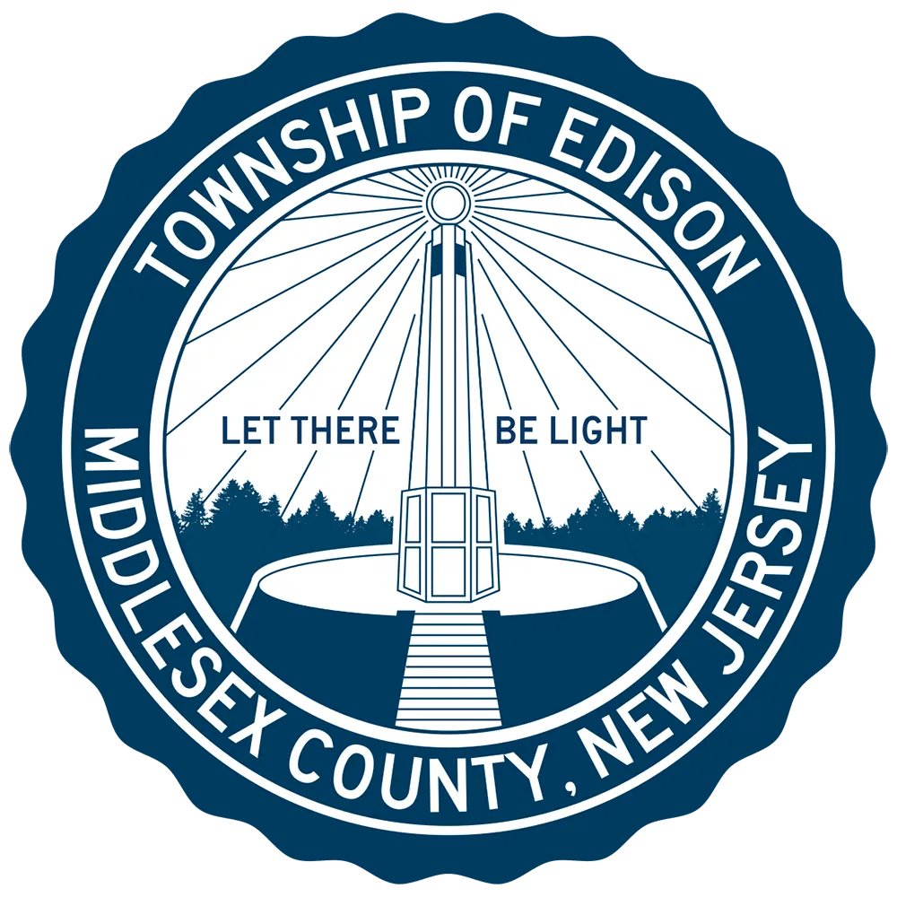 badge of the city of Edison