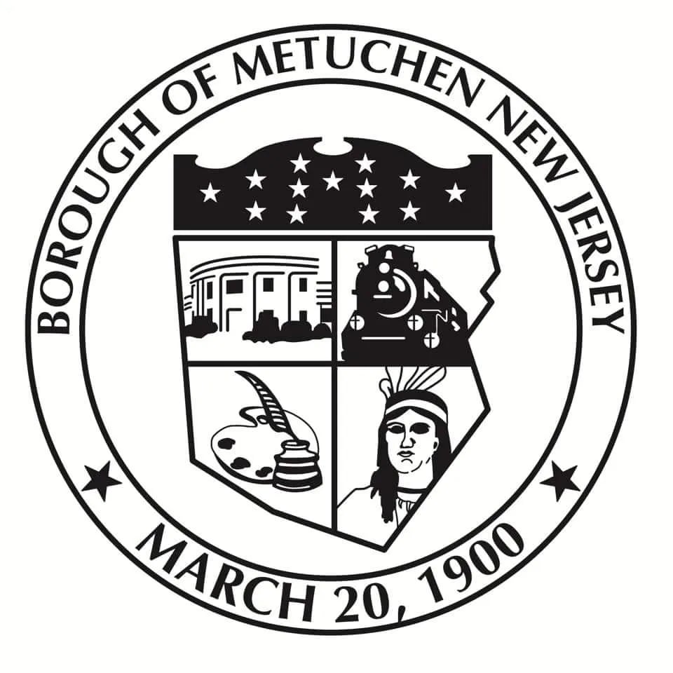 badge of the city of Metuchen