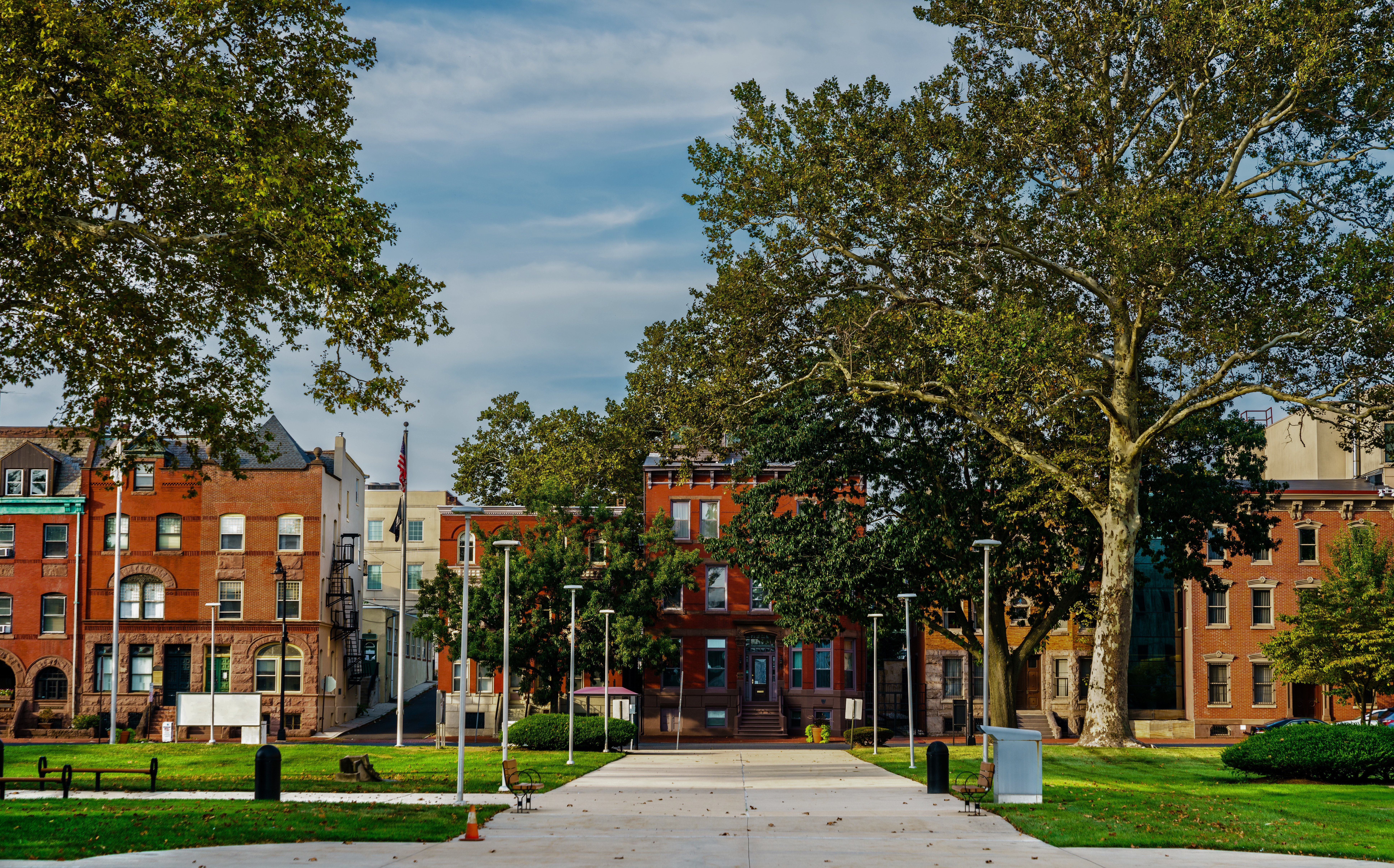 architecture of downtown trenton, new jersey