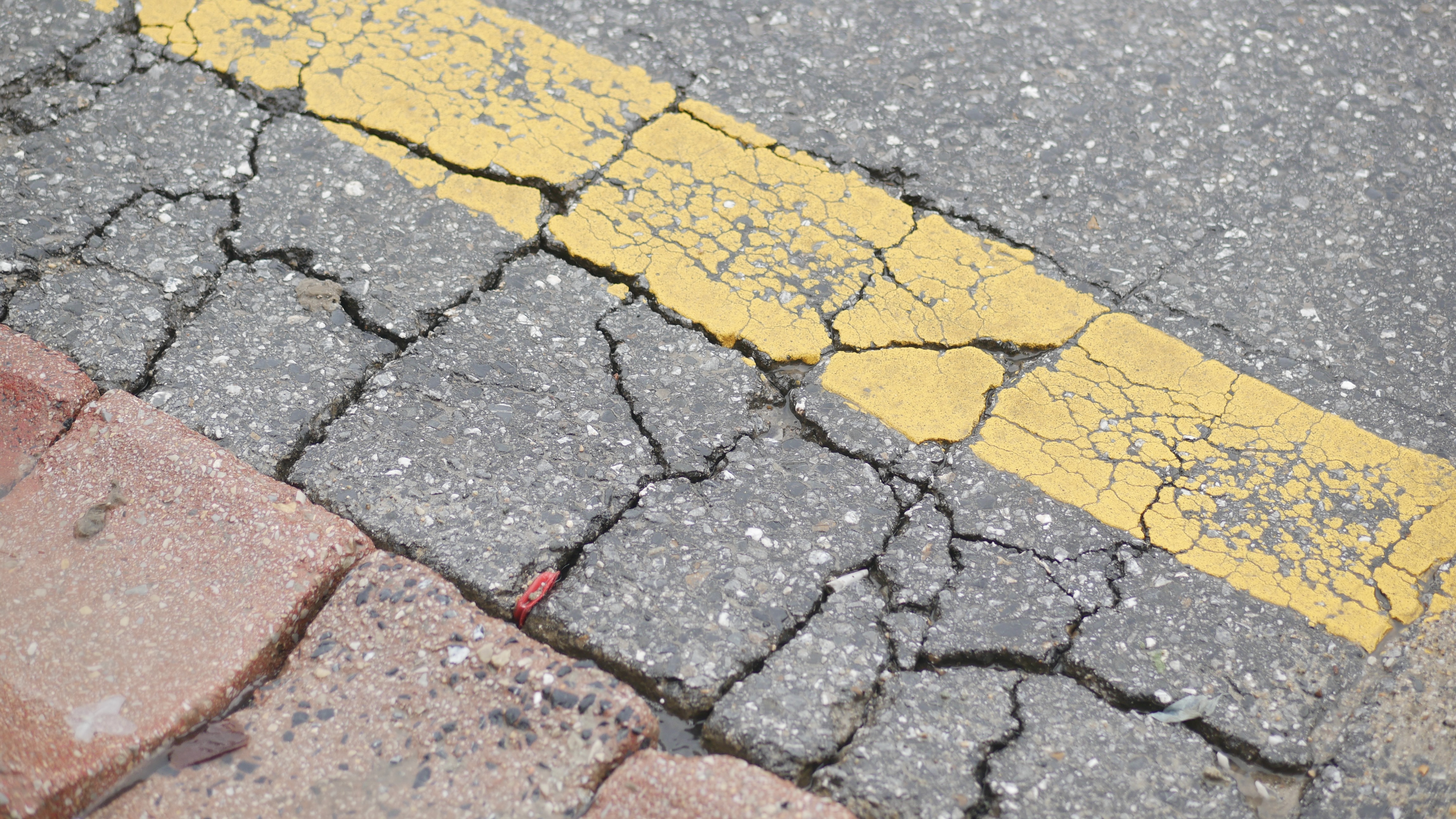 Damaged pavement detection